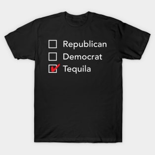 Republican Democrat Tequila T-Shirt